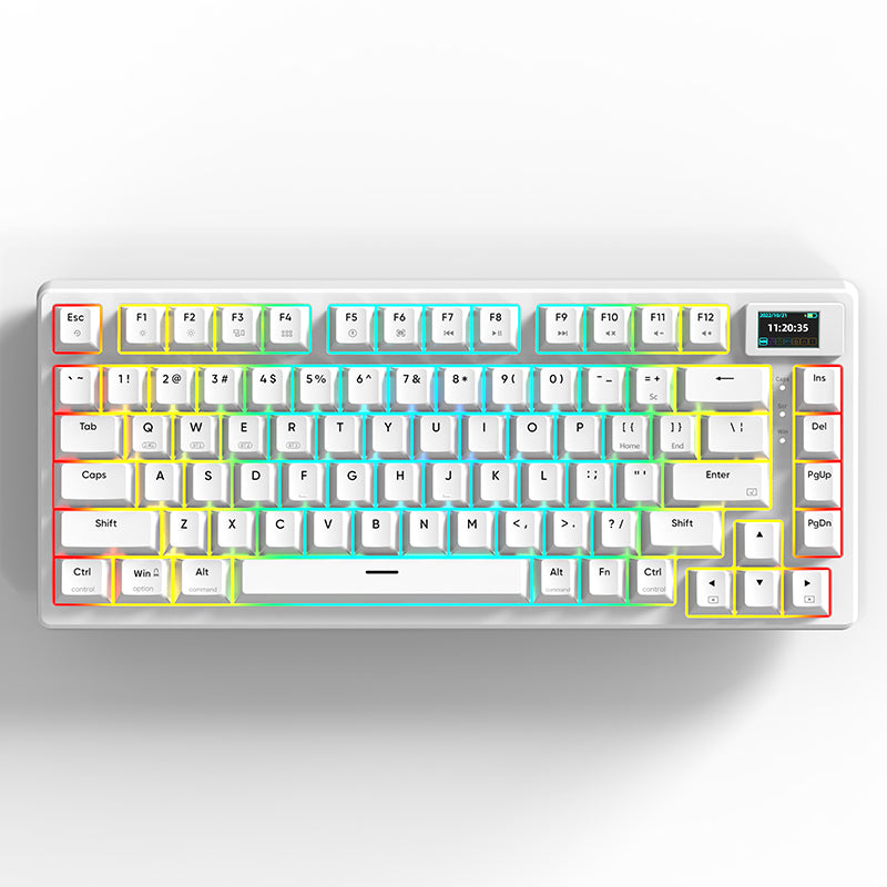 MARVO-MONKA 3075 Gasket Mount Mechanical Keyboard