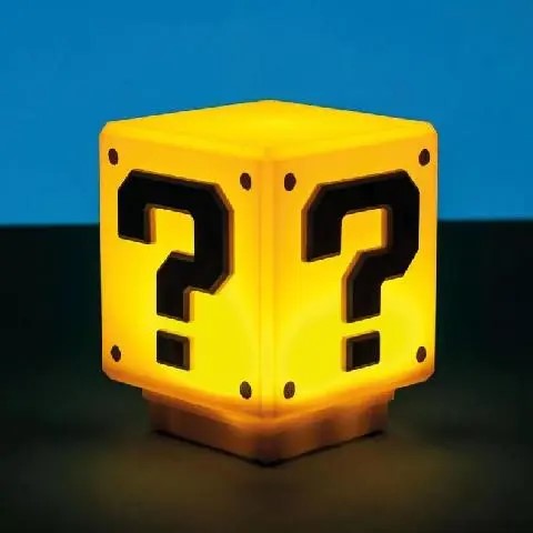 Marvo led-Paladone Super Mario Mini Question Block Light
