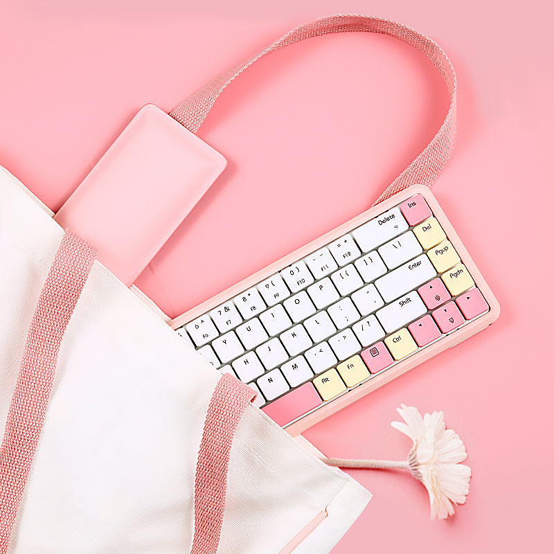 ColorReco Cookie Pink Mechanical Keyboard