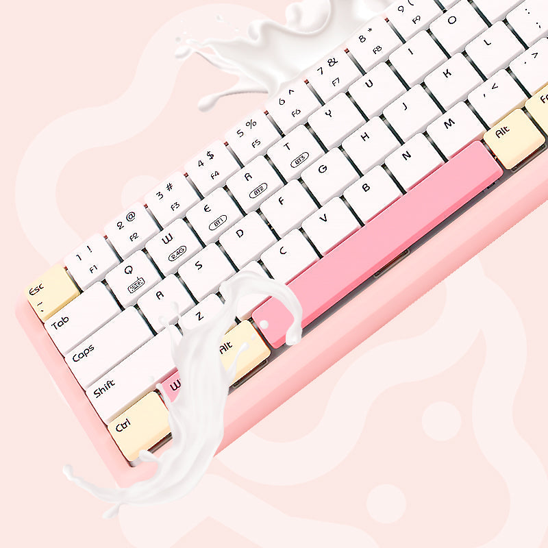 ColorReco Cookie Pink Mechanical Keyboard