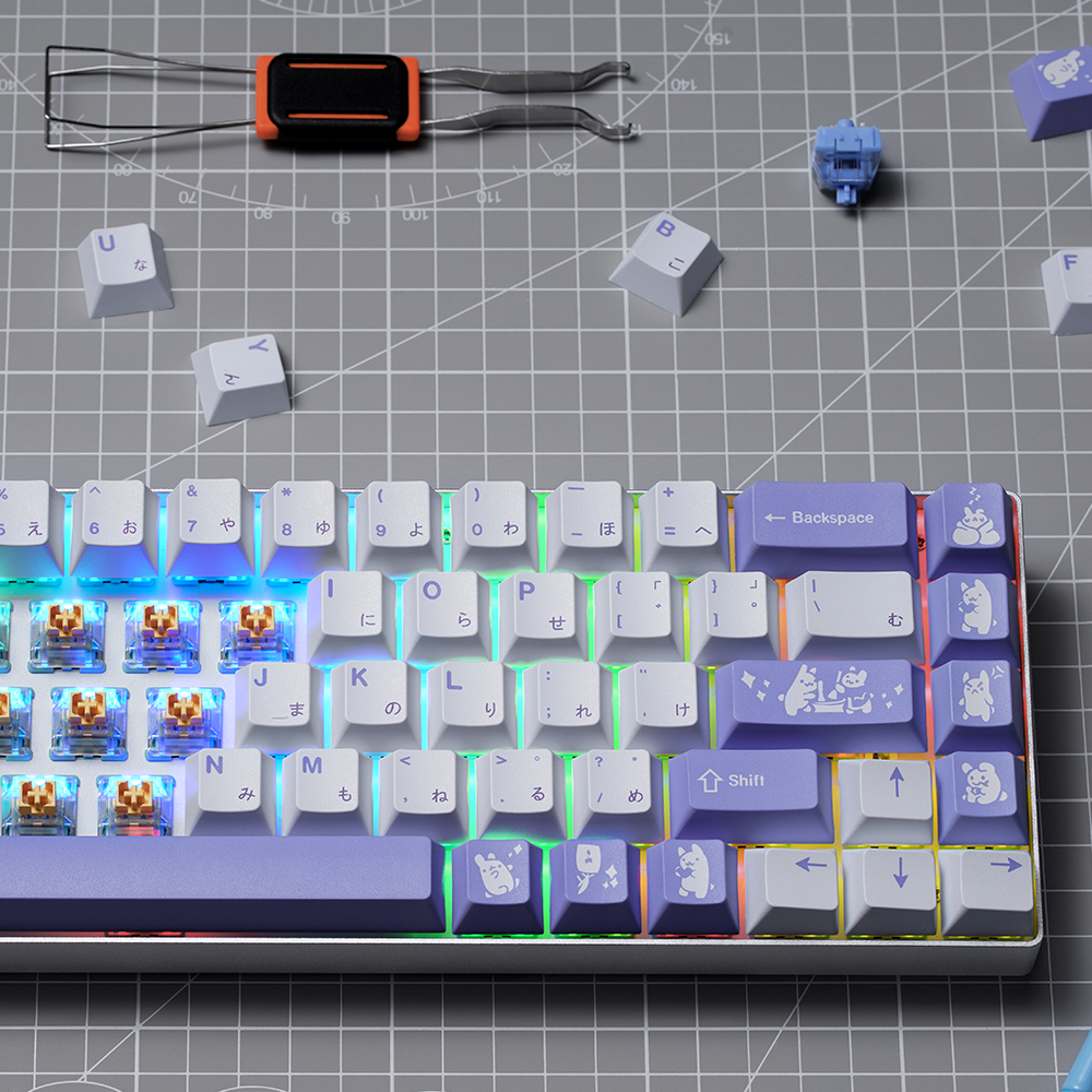 Easter Bunny Keycaps - MARVODIY