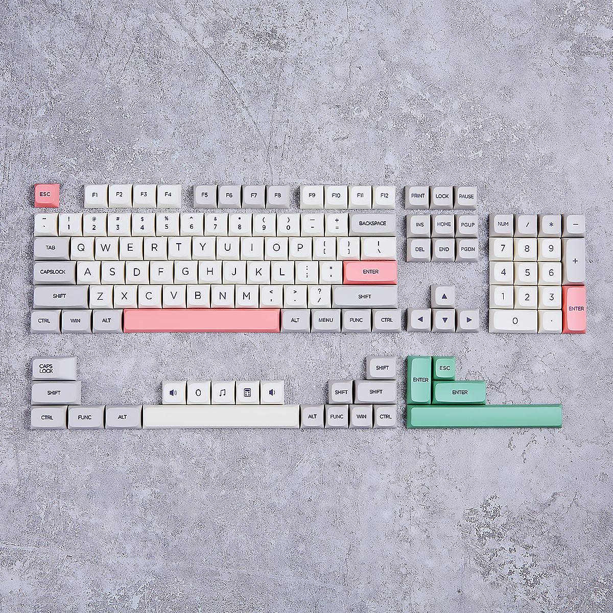 VINTAGE 9009 Keycaps - MARVODIY