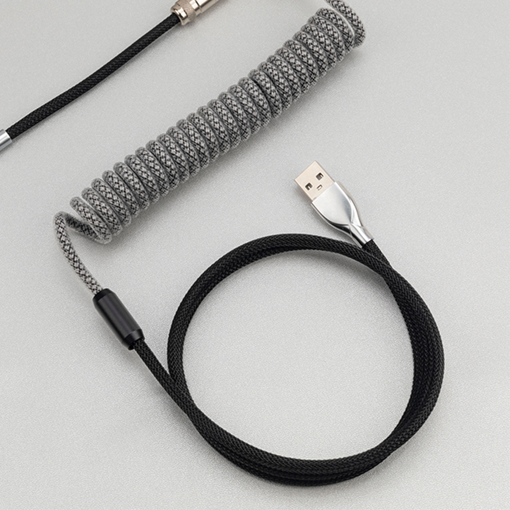DAGK Custom Coiled Type C USB Cable for Mechanical Keyboard - Marvo Pro