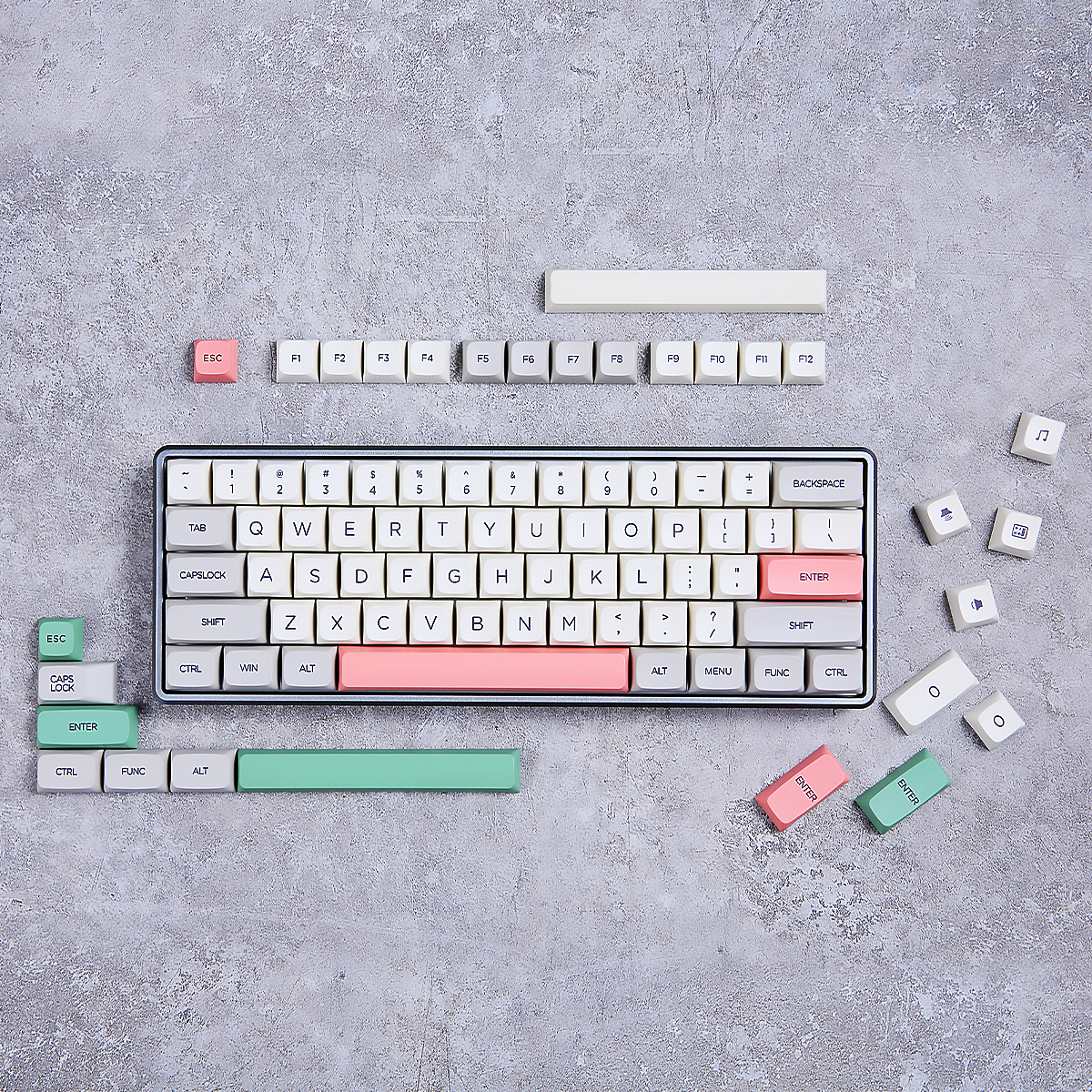 VINTAGE 9009 Keycaps - MARVODIY