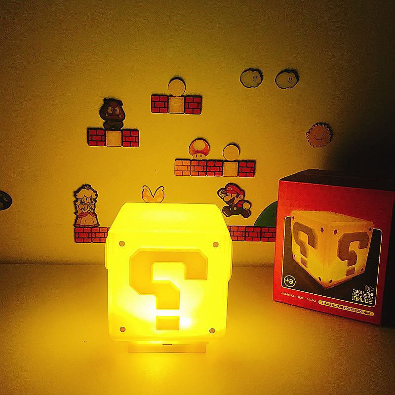 Mini Lampe Question Block Super Mario Nintendo